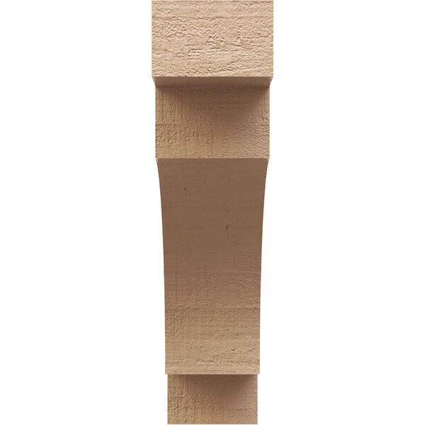 2in. W X 8in. H X 24in. L Mediterranean Woodgrain TimberThane Rafter Tail, Primed Tan